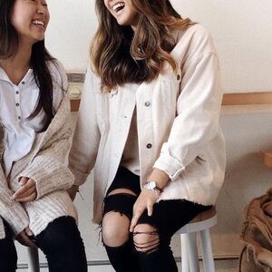 Zara corduroy jacket!